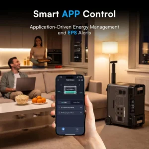 P5000 Pro 5120Wh Portable Power Station, 3600W Solar Generator | with 5 AC Outlets (5000W Surge), 1800W AC Fast Charging, 1000W MPPT for Home, Emergency, RV, Outdoor Camping view 7