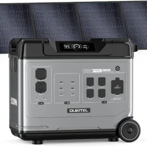 P5000 Pro 5120Wh Portable Power Station, 3600W Solar Generator | with 5 AC Outlets (5000W Surge), 1800W AC Fast Charging, 1000W MPPT for Home, Emergency, RV, Outdoor Camping