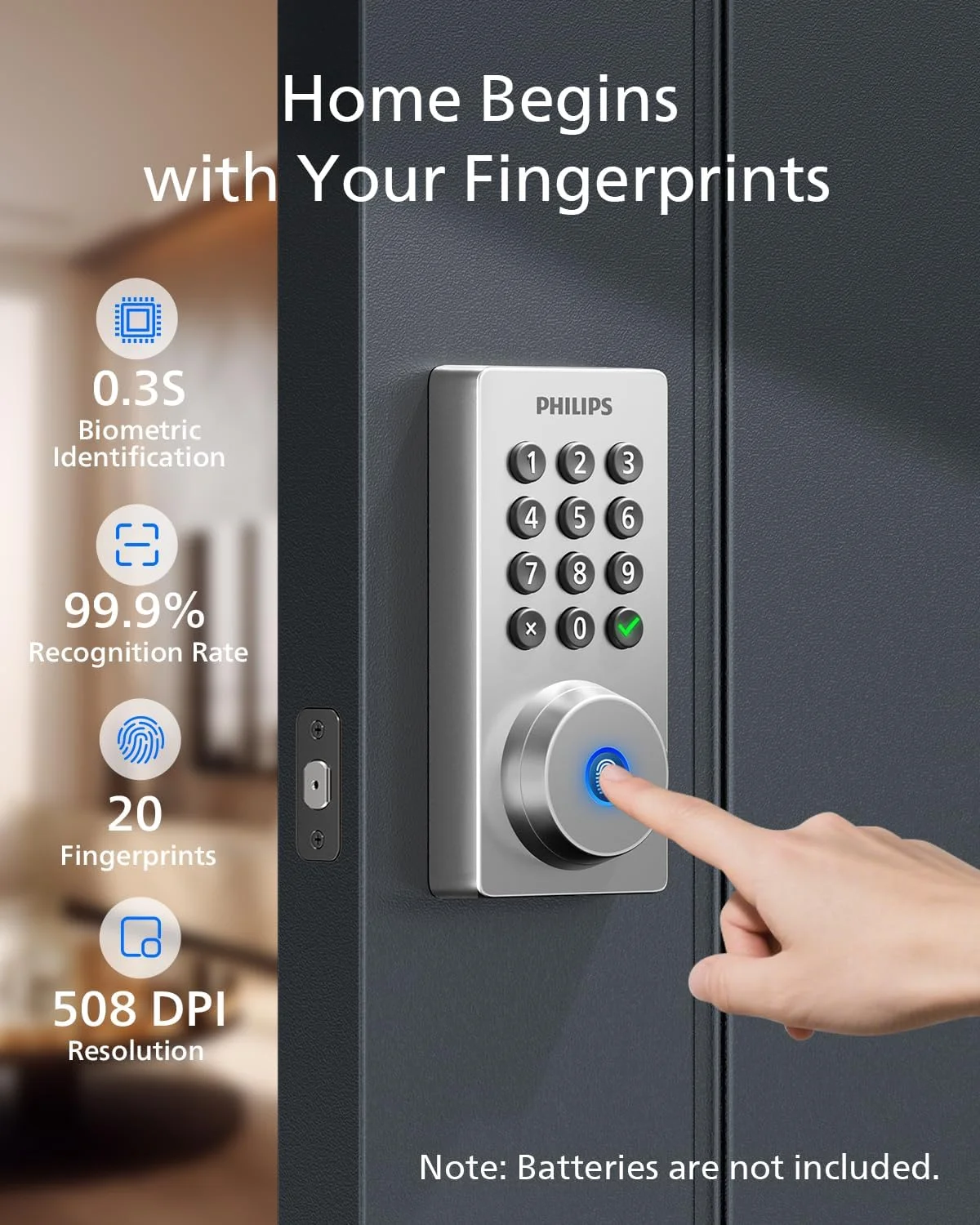Philips smart lock durability and construction
