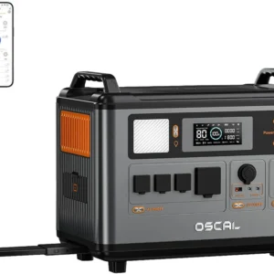 PowerMax 3600SE Portable Power Station 3600W, 3600Wh Solar Generator, 1800W AC/ 1600W Solar Fase Charging, LiFePO4 Battery Power Station for Home Use, Power Outage, RV, Emergencies view 1