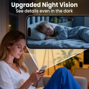 realhide 2026 Upgraded 5GHz WiFi 4K Spy Camera, Mini Hidden Camera with Long Battery Life, Night Vision, Motion Detection, Free Cloud Storage, Wireless Indoor Nanny Cam for Home Security view 7