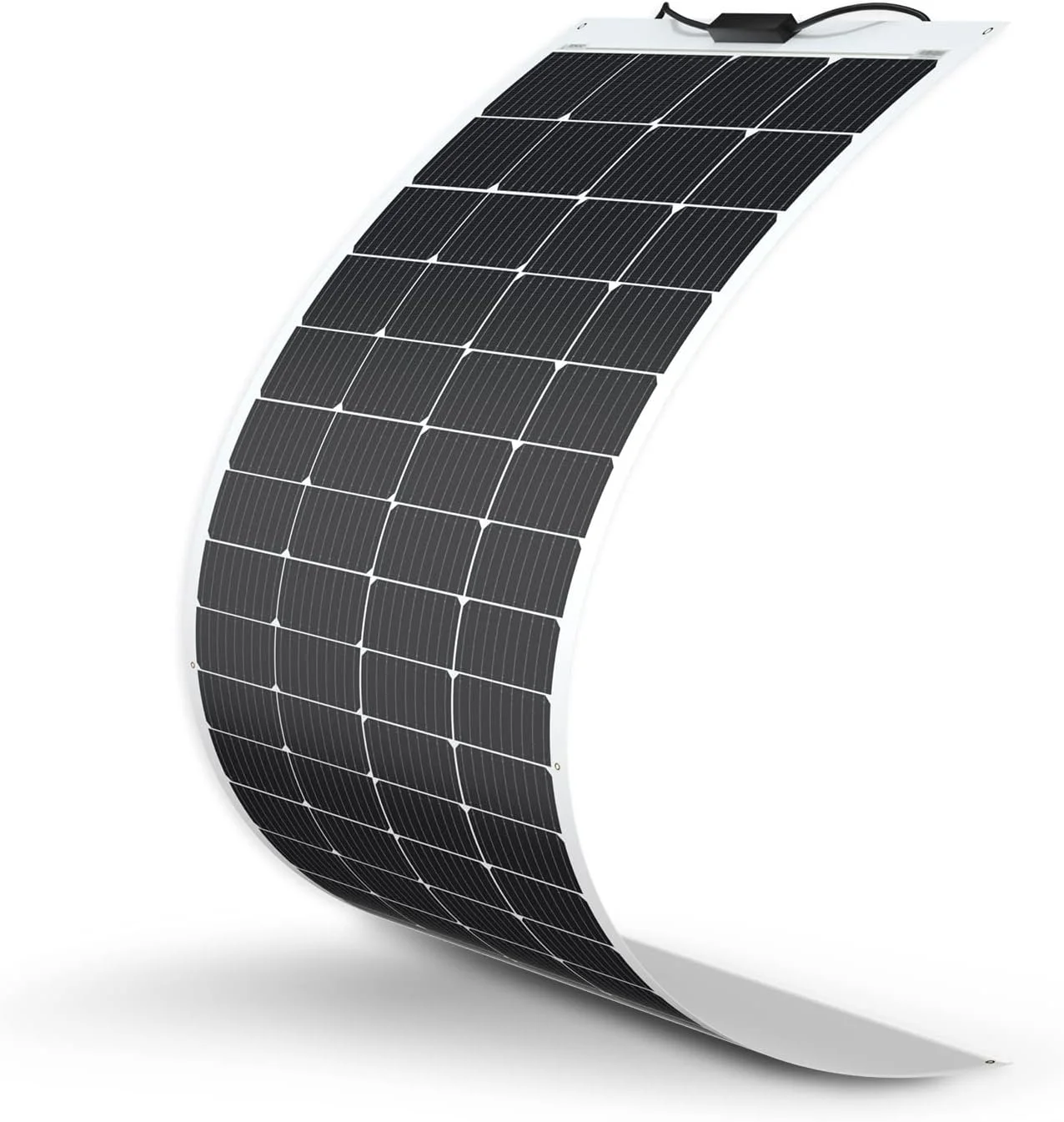 Renogy 100W Solar Panel 12V, Flexible Solar Panel 100 Watt 22% High-Efficiency, 240° Ultra Lightweight Solar Panels for Marine RV Cabin Van Car Boat Camping Curve Surfaces, Black