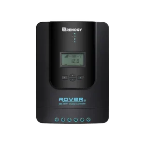 Renogy Solar Charge Controller Rover 40A 12V24V Auto Parameter DC Input MPPT Charge Controllers for Solar Panels Adjustable LCD for Gel Sealed Flooded Lithium Battery view 1