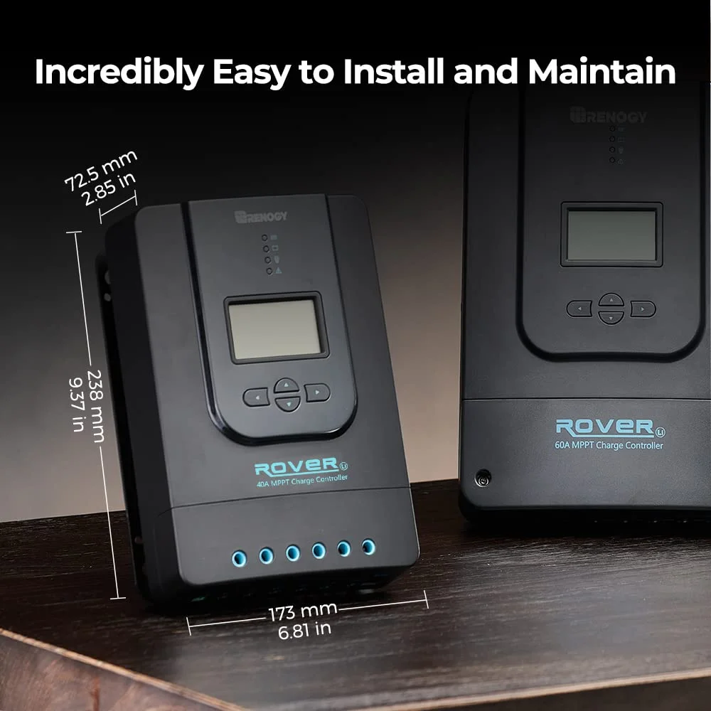 Screenshot of the Renogy DC Home App interface