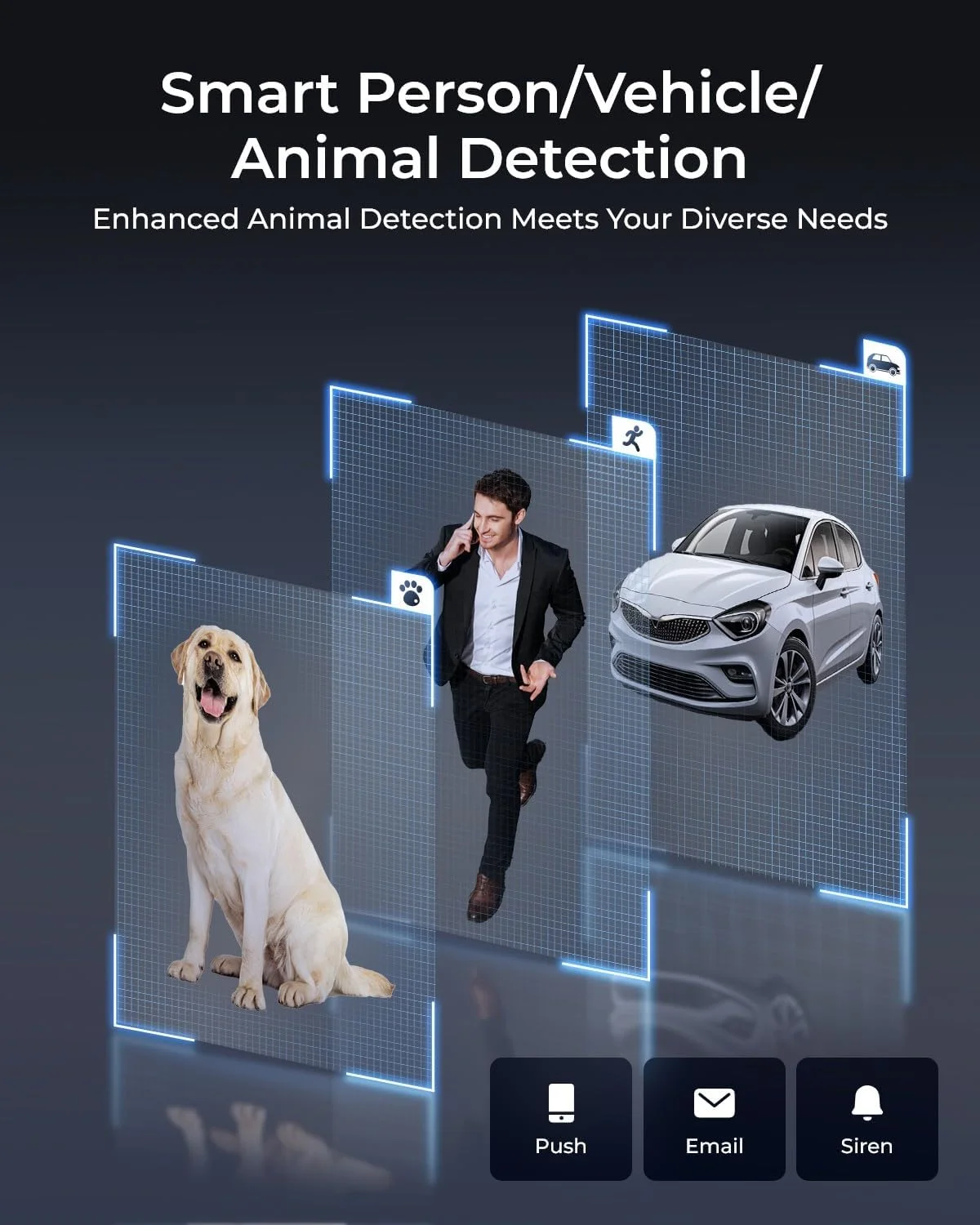 REOLINK 4K UHD PoE PTZ Camera for Outdoor Security, 360° Pan & 90° Tilt for Auto Tracking, 5X Optical Zoom and 3D Zoom, AI Detection, Color Night Vision, 24/7 Recording, 2 Way Talk, RLC-823S1 view 6