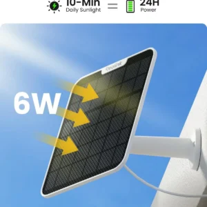 REOLINK Argus 4 Pro 4K Solar Camera Outdoor Wireless, 180° Dual-Lens 8MP Camera for Home Security, ColorX Night Vision, Smart People/Vehicle/Animal Detection, No Subscription, Local Storage view 5