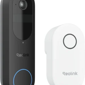 REOLINK Video Doorbell Camera with Chime, 1:1 Head-to-Toe View, 2.4/5 GHz WiFi, Person/Vehicle/Package Detection, No Monthly Fees view 1