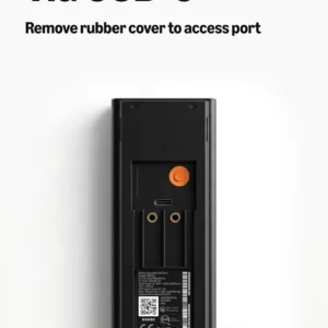 Ring Battery Doorbell (newest model) — Retinal 2K with wide-angle video, up to 6x Enhanced Zoom, Two-Way Talk, and Built-In Battery, Speckled Gray view 7