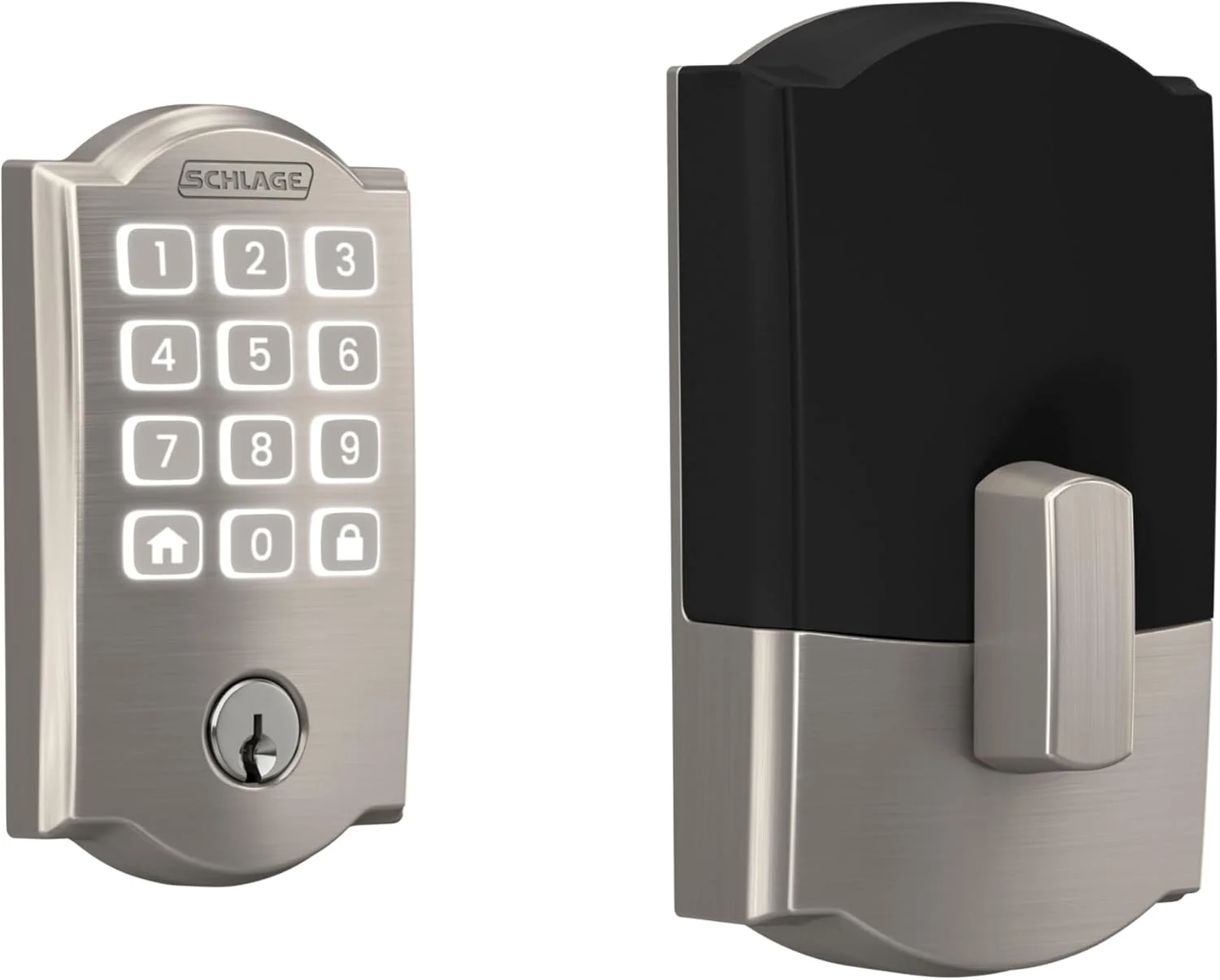 Schlage Arrive Smart Wi-Fi Deadbolt Lock - Satin Nickel