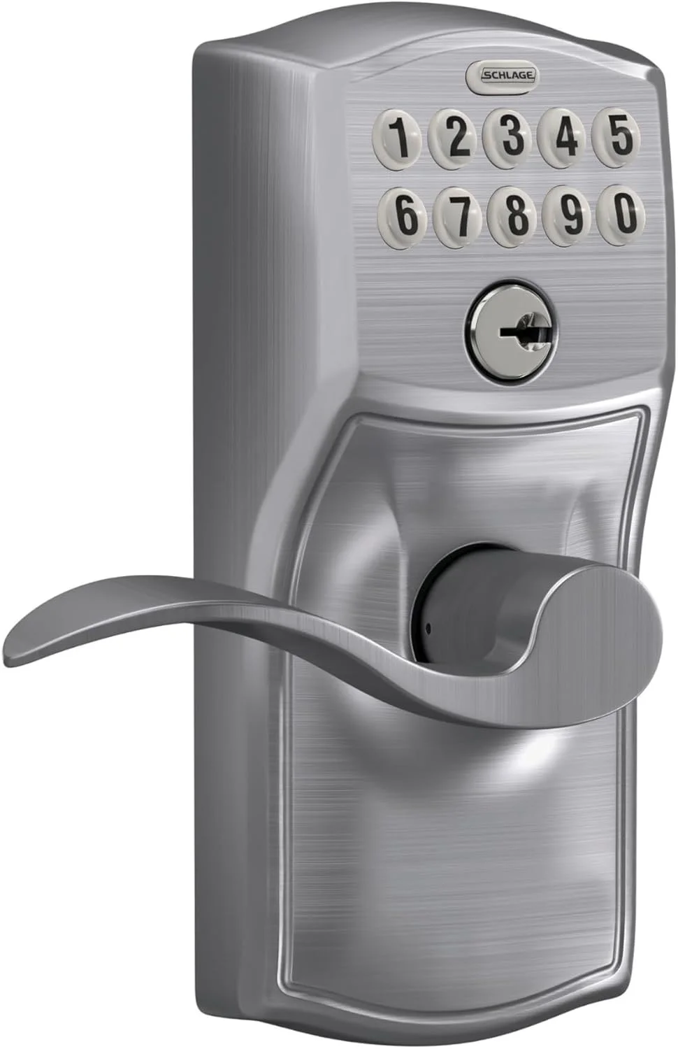 Schlage lock user code management screen