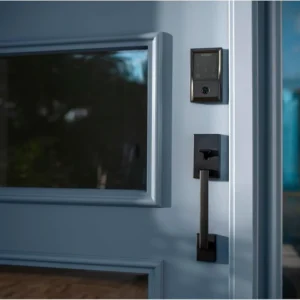 Schlage Encode Smart Wi-Fi Deadbolt Lock with Touchscreen Keypad, Keyless Front Door Entry, App Control, Alexa, Google Home and Airbnb Compatible, Matte Black, BE489WB CEN 622 view 7