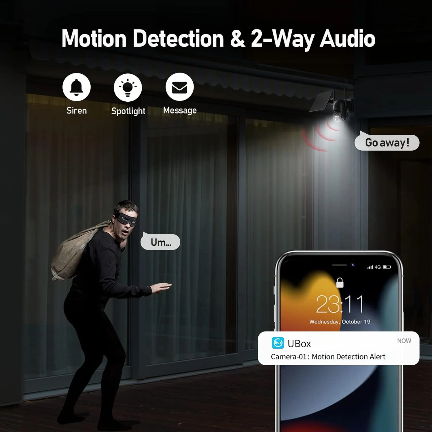 360 degree camera rotation mobile view