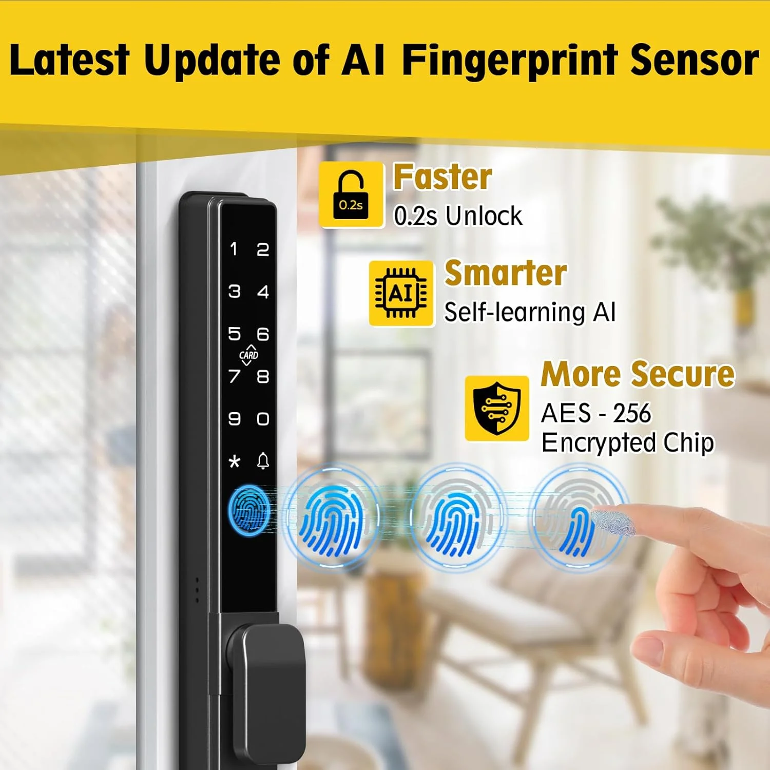 Weatherproof and durable smart lock design