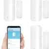 Smart WiFi Door Sensor: Wireless Window Sensor with App Notification Alert, Tuya Door Open Contact Sensor for Home Security, No Hub Required, Compatible with Alexa Google Assistant