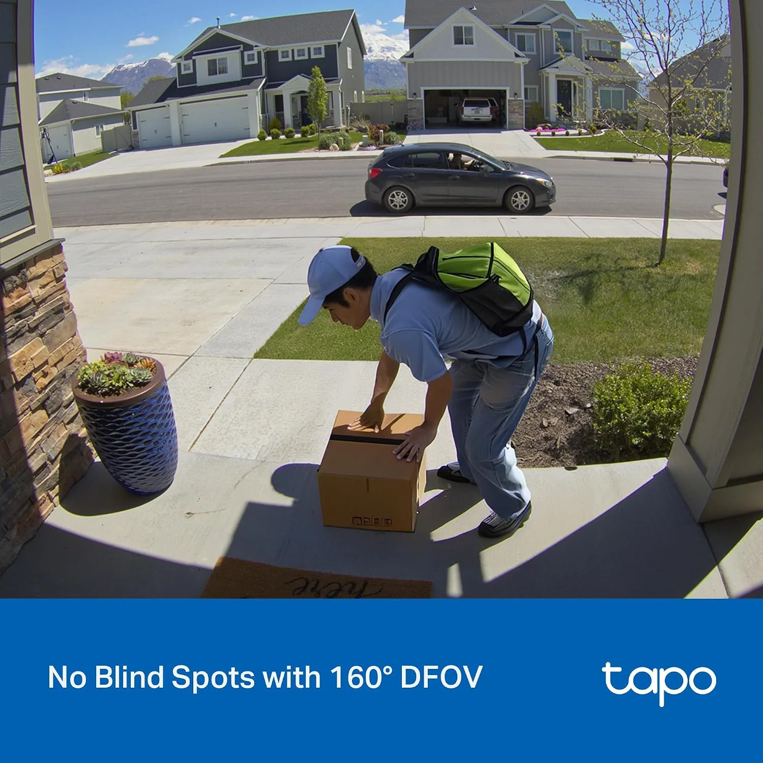 Two-way audio communication via Tapo app