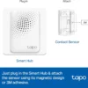 Tapo Door Sensor Starter KIT, Matter Compatible, 3X Smart Door Window Contact Sensor and 1x Smart Hub with Built-in Chime, Smart Automation, Real-Time Notification, T31 KIT