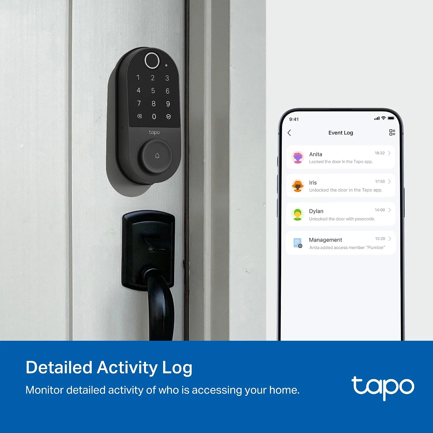 Smartphone app interface showing guest access management