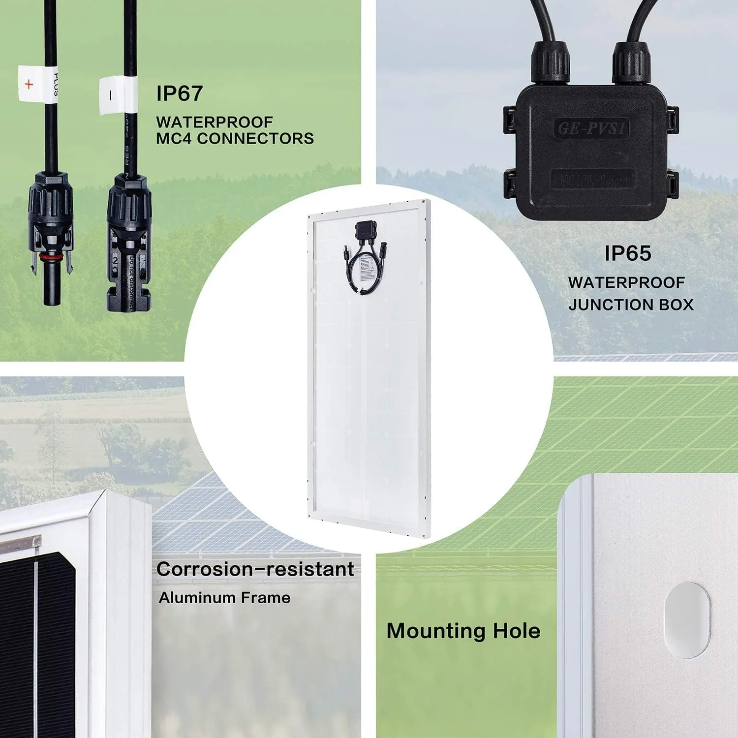 30A PWM Solar Charge Controller interface