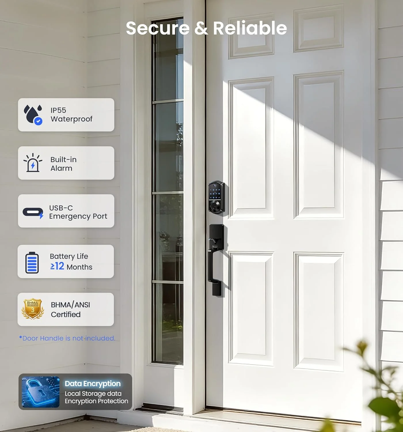 Anti-peeping keypad technology in action