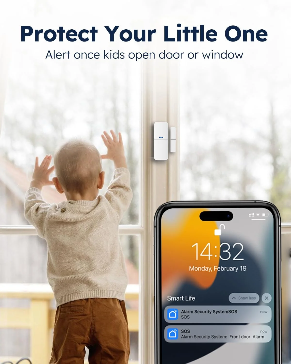 tolviviov Smart Home Security System - easy wireless installation