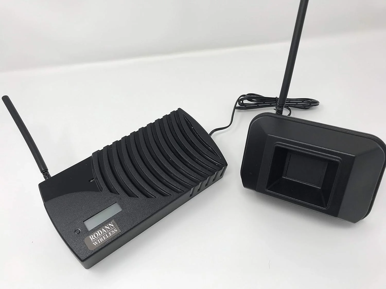Receiver unit with LCD visitor counter