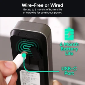Wyze Battery Video Doorbell Wireless Camera, 1536x1536 HD+ with Color Night Vision, 2-Way Audio, 1:1 Head-to-Toe View, Person/Vehicle/Package Monitor, Wire-Free/Wired Option, 1 Minute Easy Setup view 6