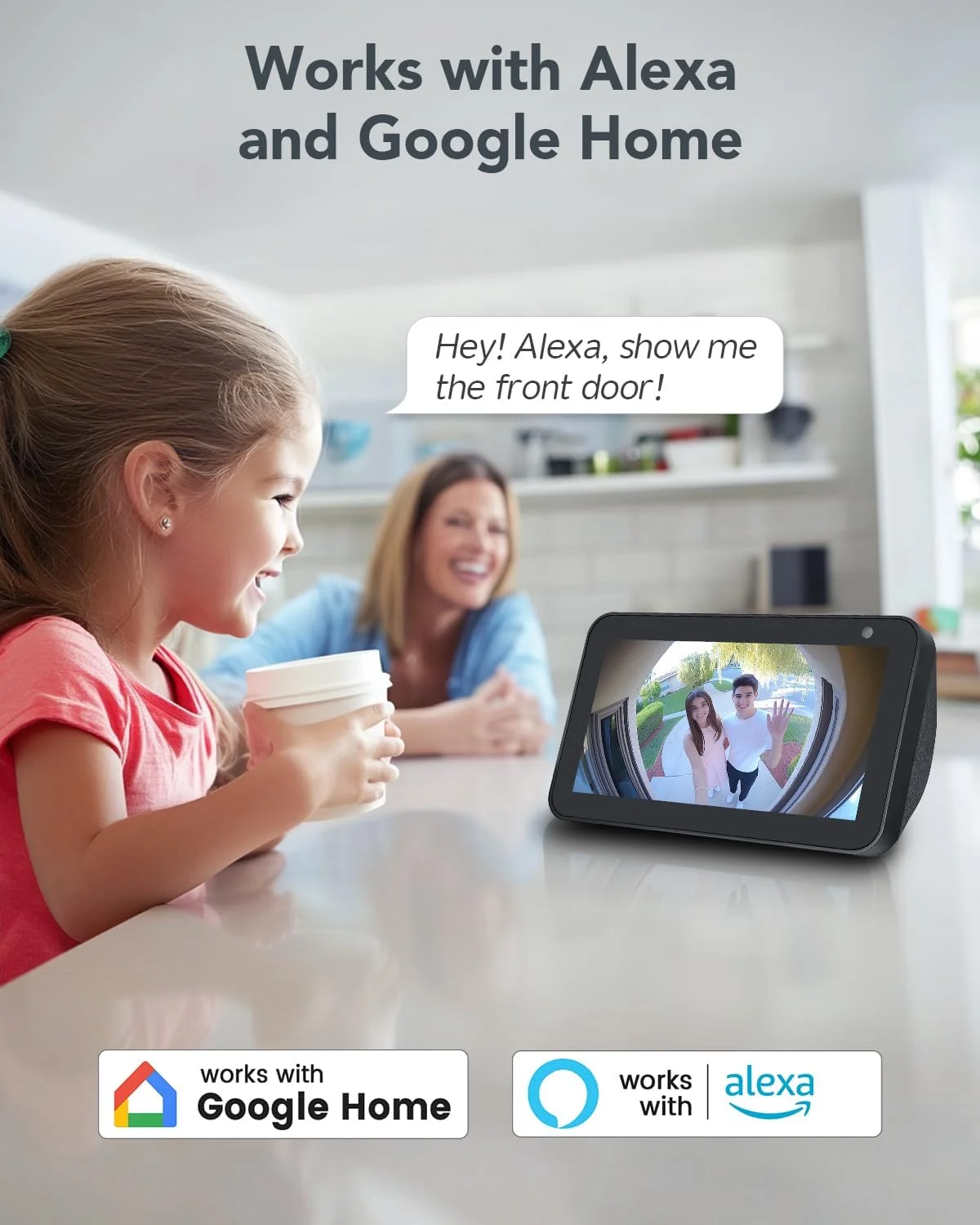 Smart home integration with Alexa and Google Home