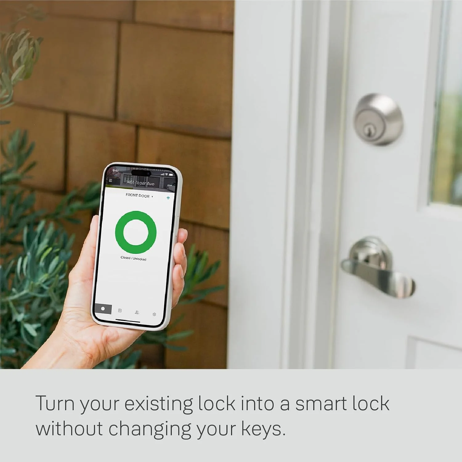 Smart lock mobile application interface