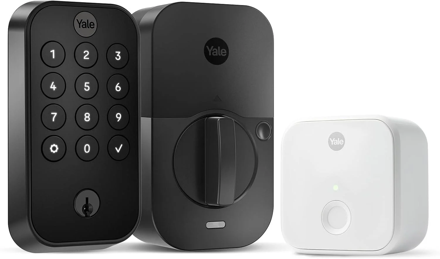 Yale Wi-Fi Connect Bridge plugged into outlet