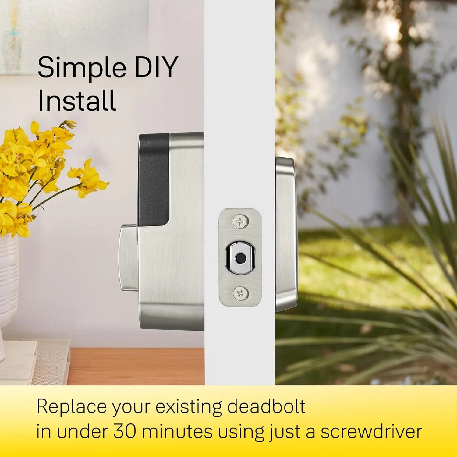 Easy installation of Yale smart lock