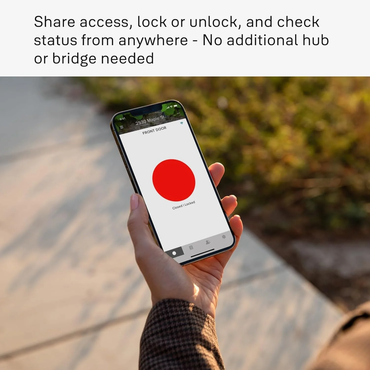 Yale Assure Lock 2 Keypad with Wi-Fi Connect Bridge for Extended Battery Life, Black Suede Deadbolt for Vacation Rental Hosts, YRD410-CB1-BSP