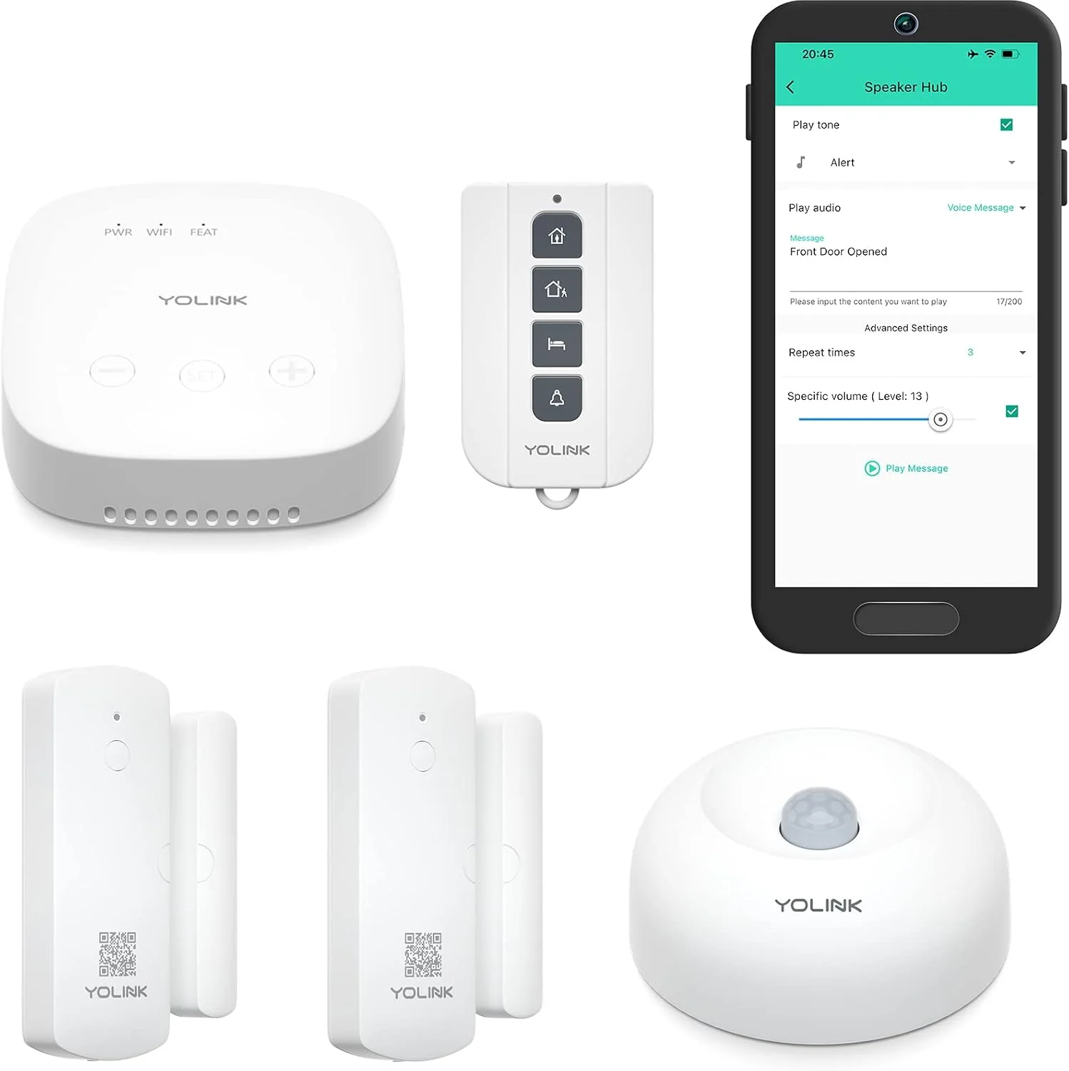 YoLink Smart Home Security Kit setup