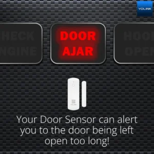 YoLink LoRa Smart Door Sensor Starter Kit: - 1/4 Mile Open-Air Range, Door Left-Open Reminders,5 Years Battery Life, SMS/Text, Email & App Alerts, Alexa, IFTTT, Home Assistant view 4