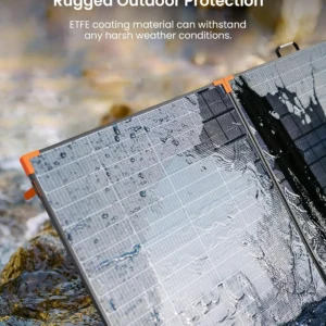 ZOUPW 450W Portable Solar Panel,38V N-Type 16BB 25% High Efficiency Foldable Solar Charger for EcoFlow Delta/Anker C1000/Jackery/Bluetti Elite 100,IP68 Waterproof for Offgrid RV Power Backup view 6